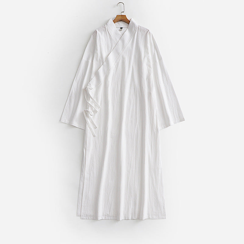 Unisex Langer Kimono-Mantel mit Bindeband, weitem Schnitt und minimalistischer Silhouette Nord Taschen
