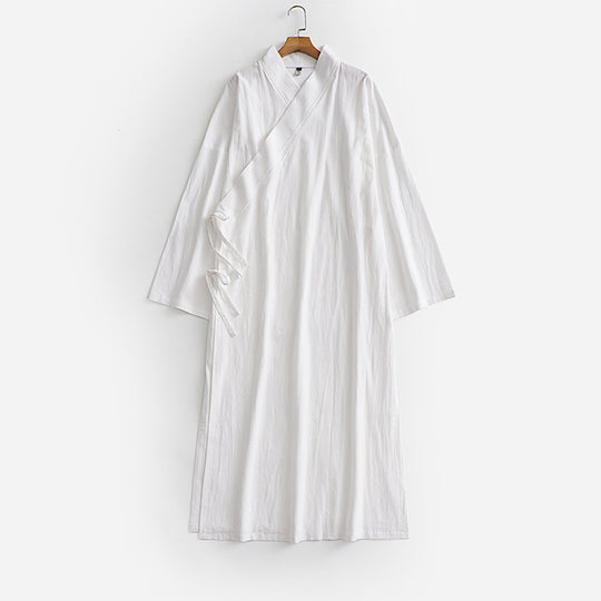 Unisex Langer Kimono-Mantel mit Bindeband, weitem Schnitt und minimalistischer Silhouette Nord Taschen
