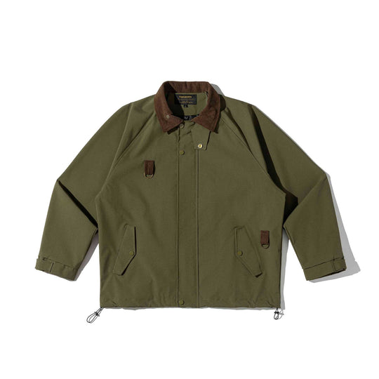 Herren Fieldjacke im Parka‑Stil mit Cordkragen und Utility‑Details Nord Taschen