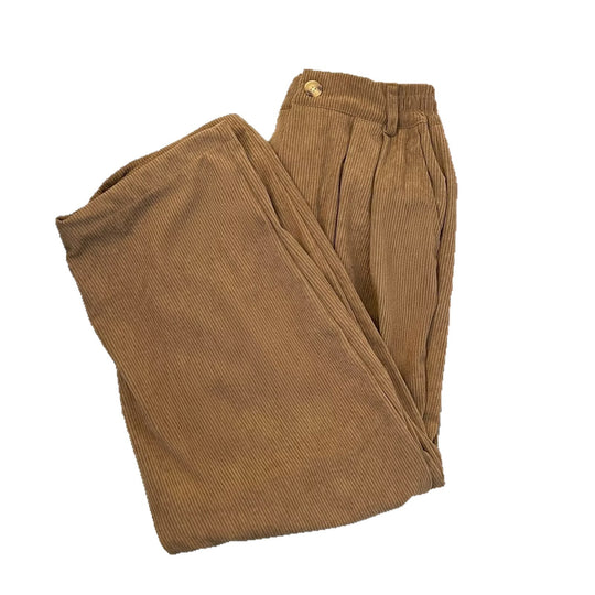Damen Hochtaillierte Cordhose Nord Taschen