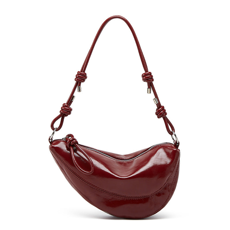 Damen Hobo-Tasche mit elegantem geschwungenem Design und verstellbarem Schulterriemen Nord Taschen