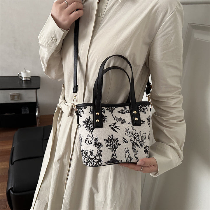 Damen Mini-Tasche mit einzigartigem Tiermotiv Nord Taschen