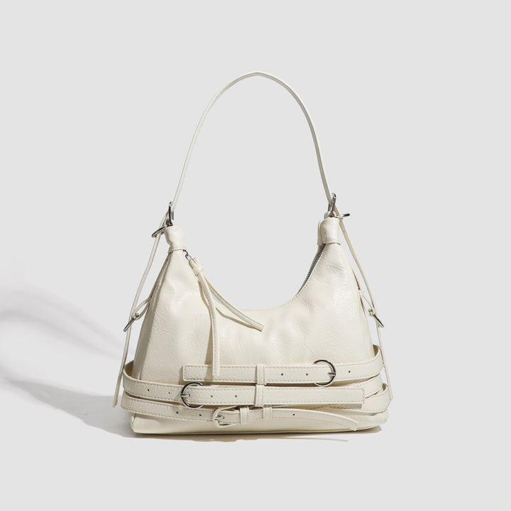 Damen Schultertasche mit modernem Metallic-Finish und trendigem Design Nord Taschen
