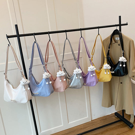 Damen lässige Hobo-Tasche aus hochwertigem Kunstleder mit verstellbarem Schultergurt Nord Taschen