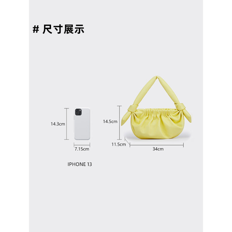 Damen modische Clutch mit verspieltem Tragegriff Nord Taschen