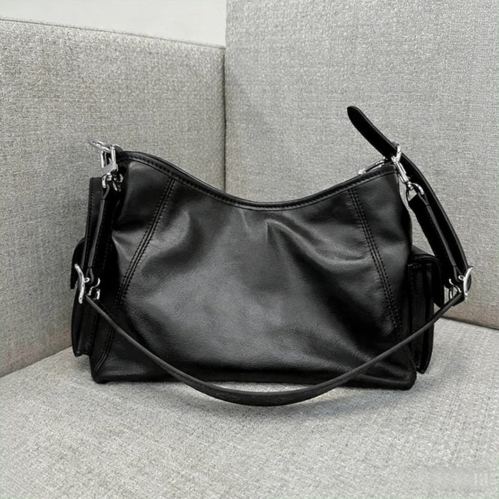 Damen Hobo Tasche mit innovativen Steppdetails und abnehmbarem Etui Nord Taschen