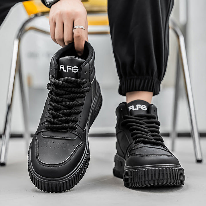 Damen High-Top Sneakers mit gepolsterter Knöchelstütze und rutschfester Sohle
