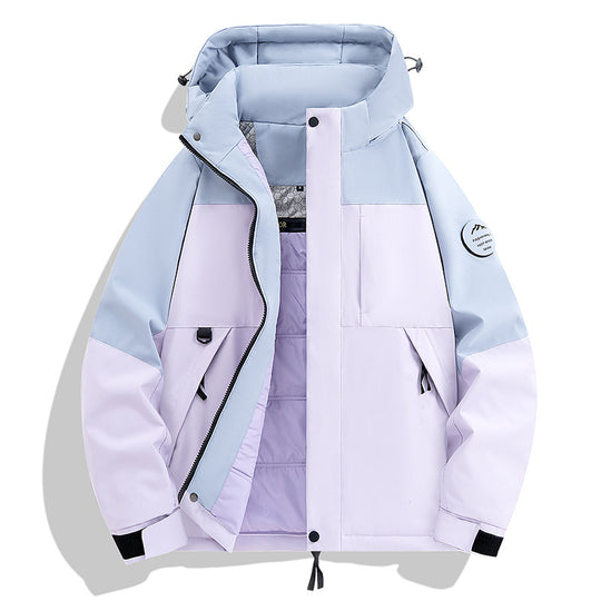 Herren Wasserdichte und atmungsaktive Softshell-Outdoorjacke Nord Taschen