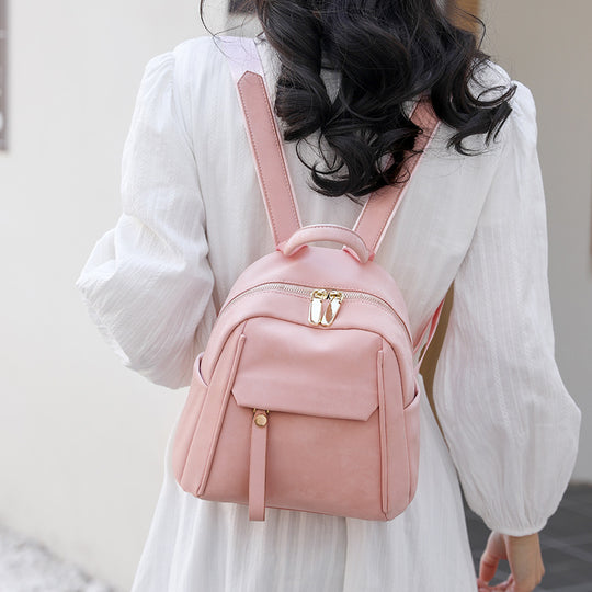Damen Rucksack mit stilvollem Design und funktionalen Reißverschlusstaschen Nord Taschen