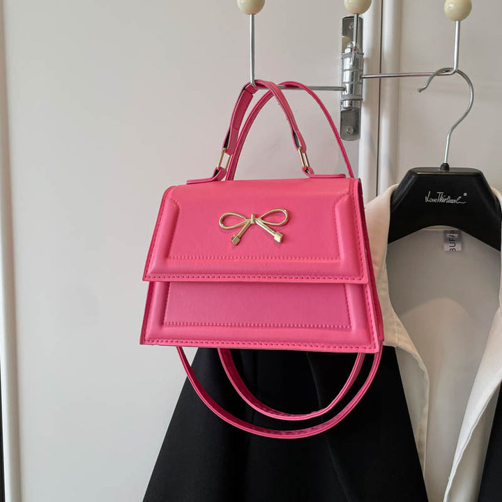 Damen elegante Handtasche mit verspieltem Schleifendesign Nord Taschen