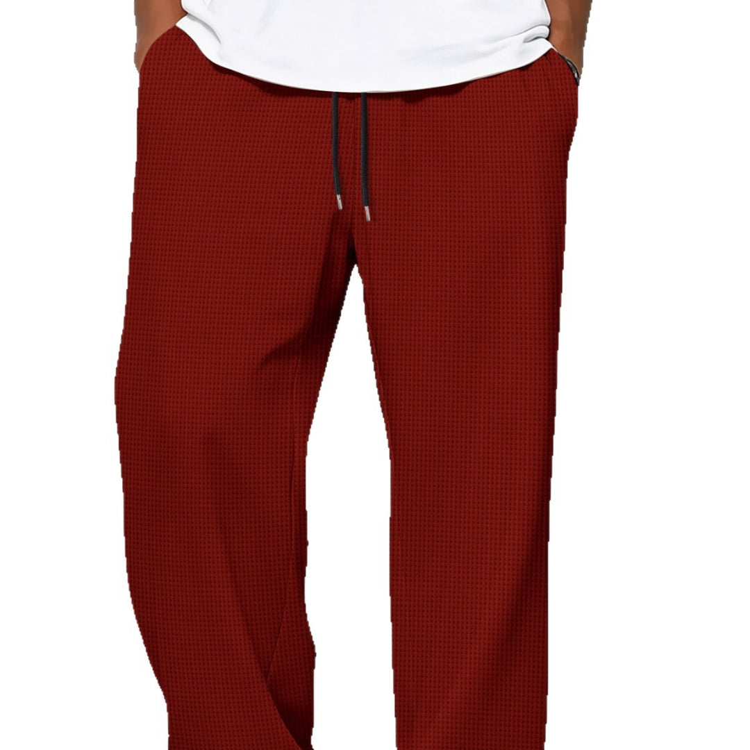 Herren lockere Jogginghose mit Kordelzug und seitlichen Eingrifftaschen Nord Taschen