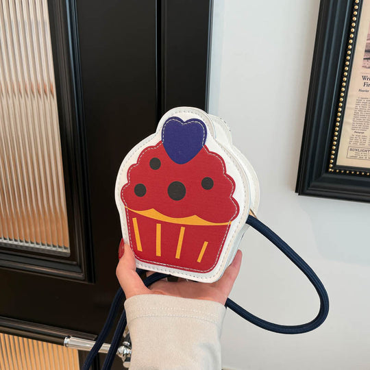 Damen Umhängetasche im Cupcake-Design Nord Taschen