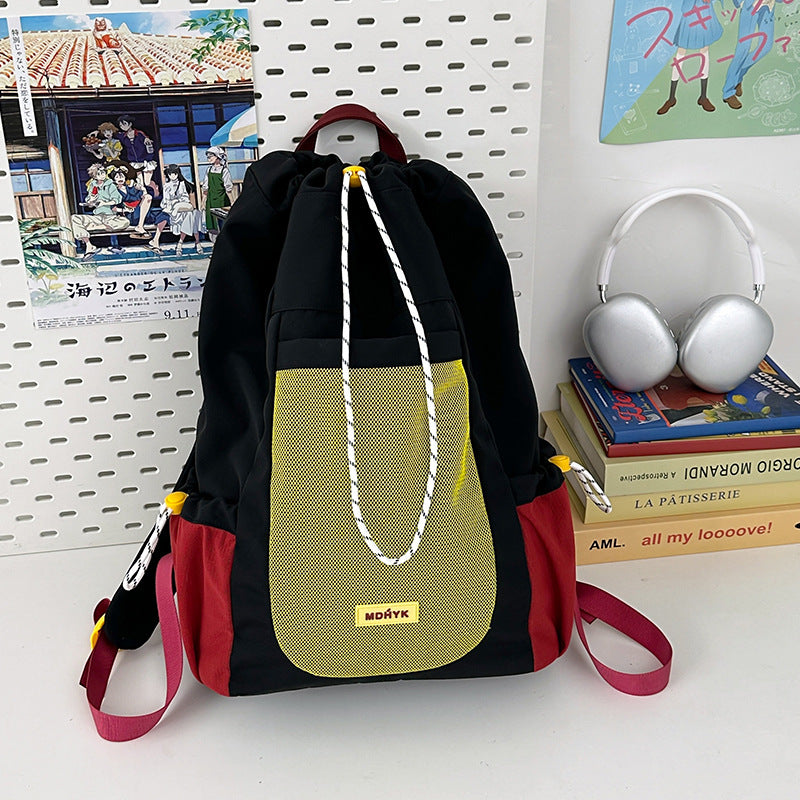 Damen Freizeit-Rucksack mit innovativem Kordelzug und praktischen Netzfächern Nord Taschen