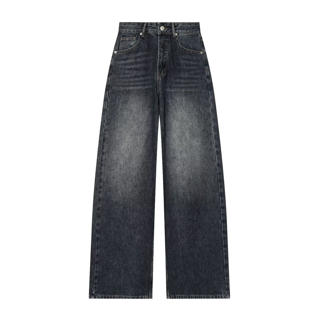 Damen Weite Highwaist-Culottehose mit Five-Pocket-Design und fließender Leinenoptik Nord Taschen