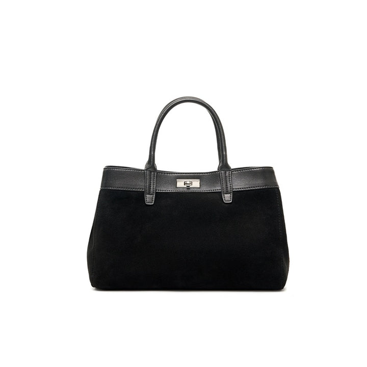 Damen elegante Handtasche aus feinem Wildleder Nord Taschen