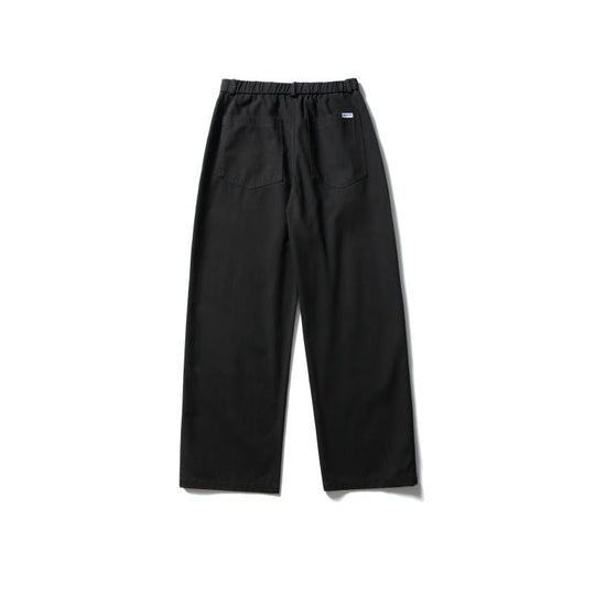 Damen Weite Utility-Cargohose mit elastischem Bund und aufgesetzten Fronttaschen Nord Taschen