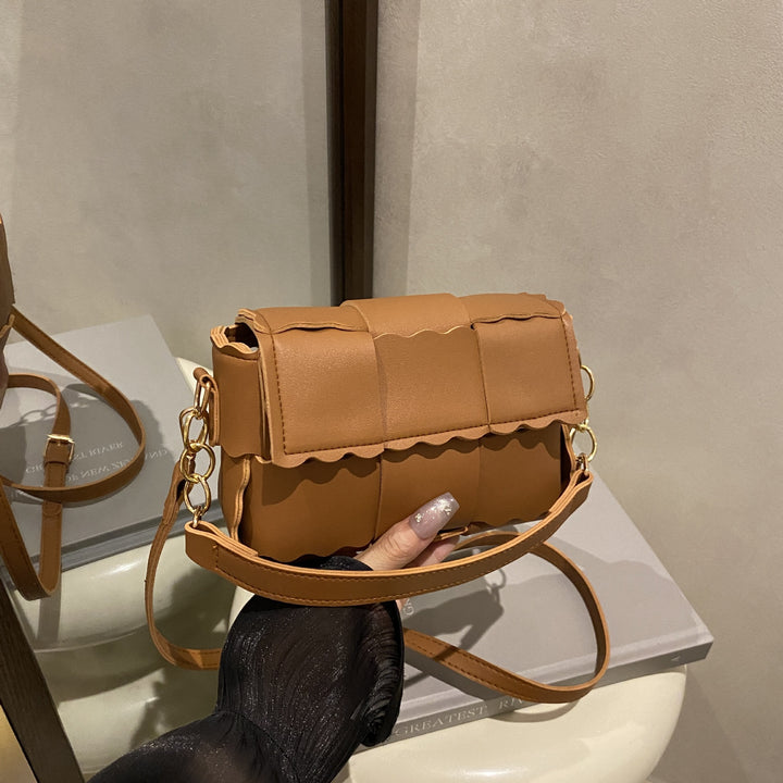 Damen elegante Mini-Umhängetasche mit strukturiertem Design Nord Taschen