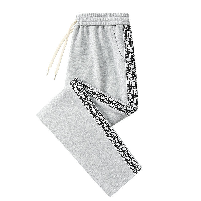 Damen Extraweite Lounge-Sweathose mit seitlichem Logoband und Komfortbund Nord Taschen