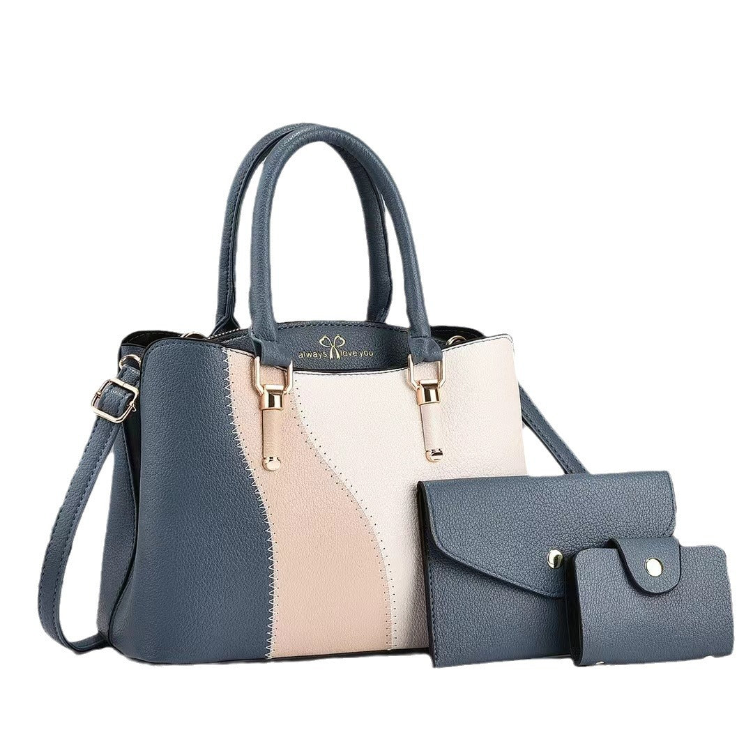 Damen elegante Handtasche mit abnehmbaren Fächern Nord Taschen