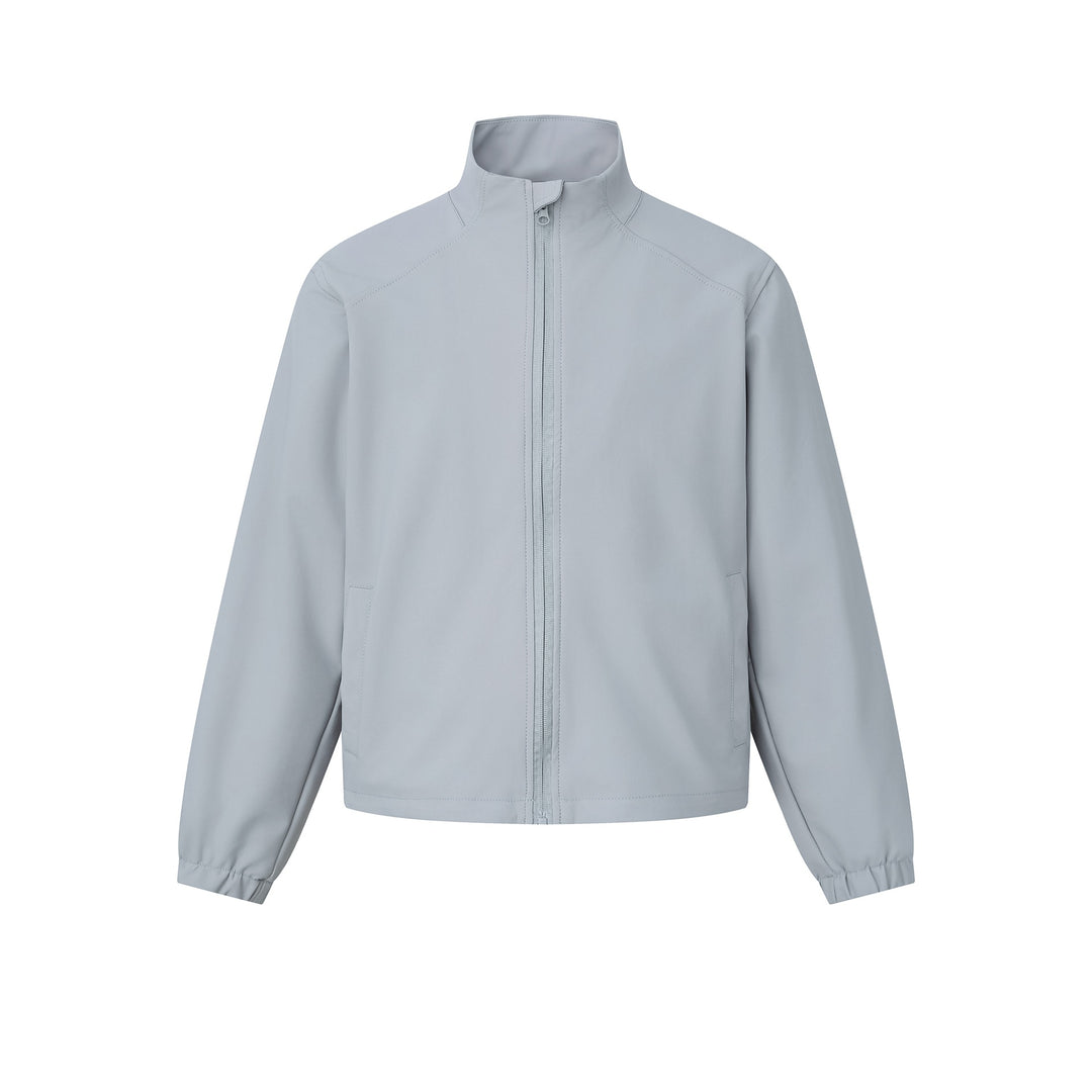 Unisex Kurz geschnittene leichte Softshelljacke mit Stehkragen und elastischen Bündchen Nord Taschen
