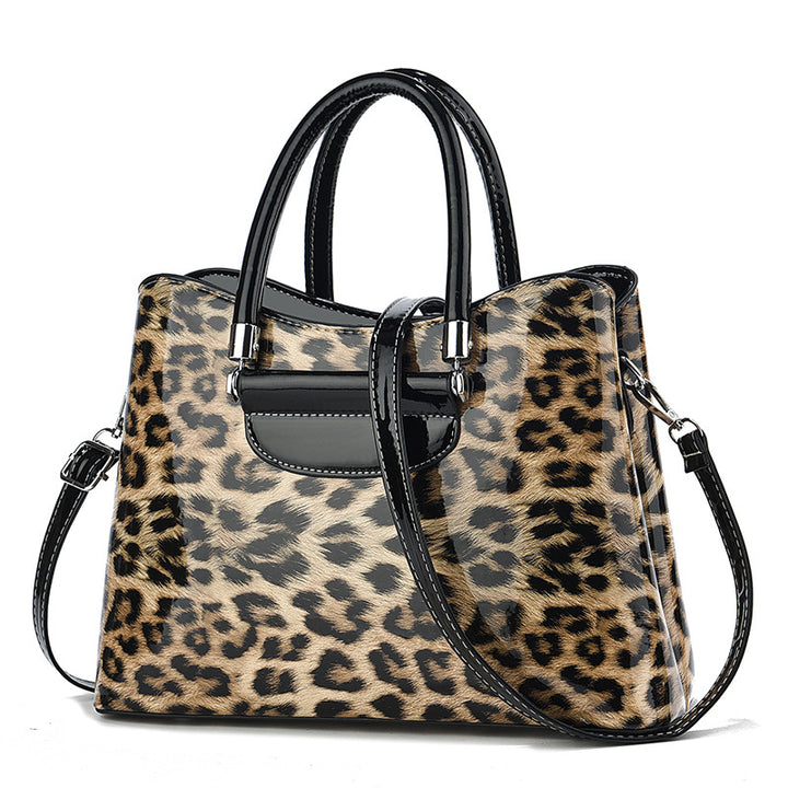 Damen Handtasche im modernen Leopardenmuster Nord Taschen