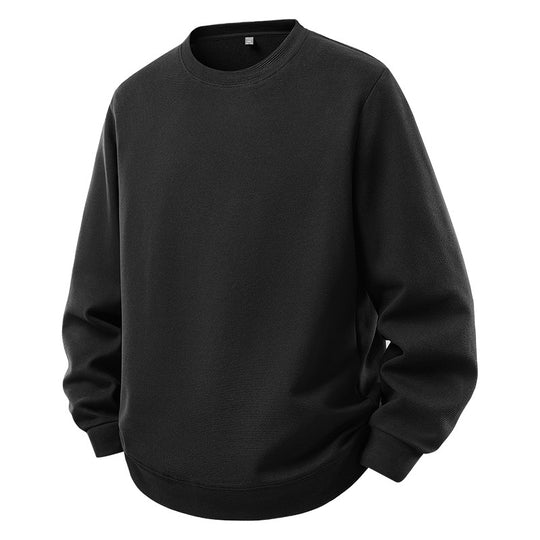 Herren Oversize-Sweatshirt mit Rundhals und gerippten Bündchen Nord Taschen