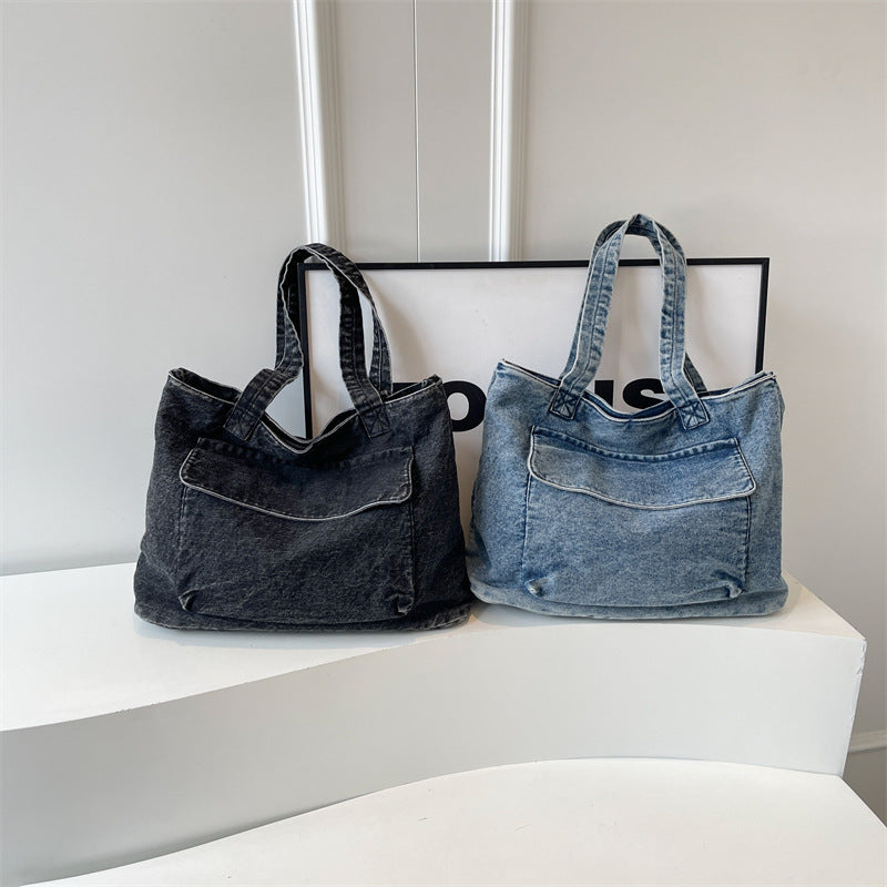 Damen Einkaufs- und Tragetasche mit praktischen Außenfächern Nord Taschen