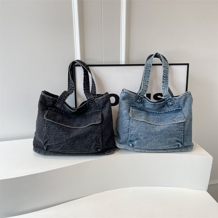 Damen Einkaufs- und Tragetasche mit praktischen Außenfächern Nord Taschen