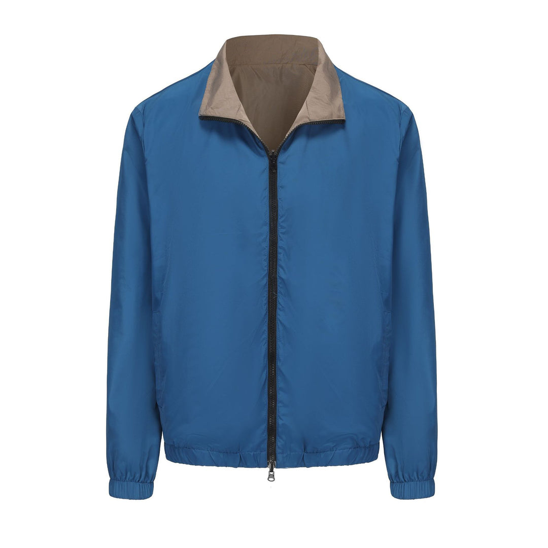 Herren Leichte Packbare Windbreaker-Jacke mit Zweiwege-Reißverschluss Nord Taschen