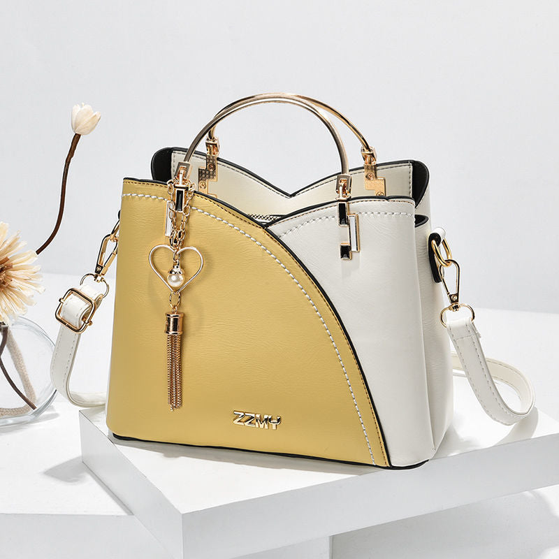 Damen Handtasche mit modernen Farbakzenten und eleganter Struktur Nord Taschen