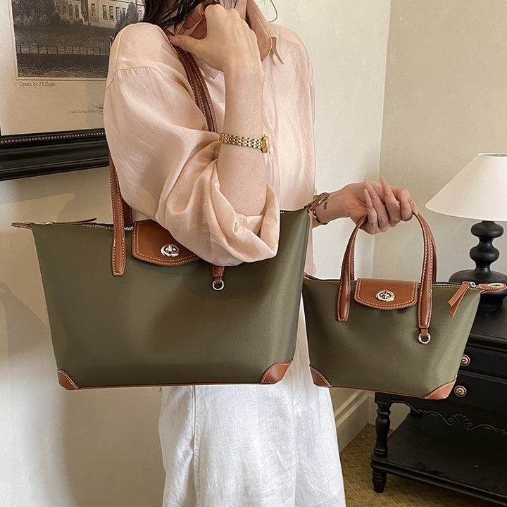 Damen vielseitige Tragetasche mit elegantem Kordelzug Nord Taschen