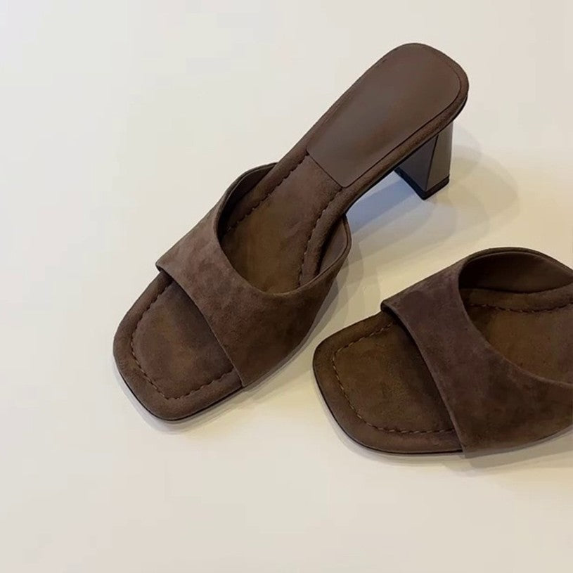 Damen Blockabsatz-Sandalen mit elegantem Riemen und weichem Fußbett Nord Taschen