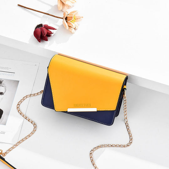 Damen elegante Umhängetasche mit feinem Kettendetail und praktischem Innenfach Nord Taschen