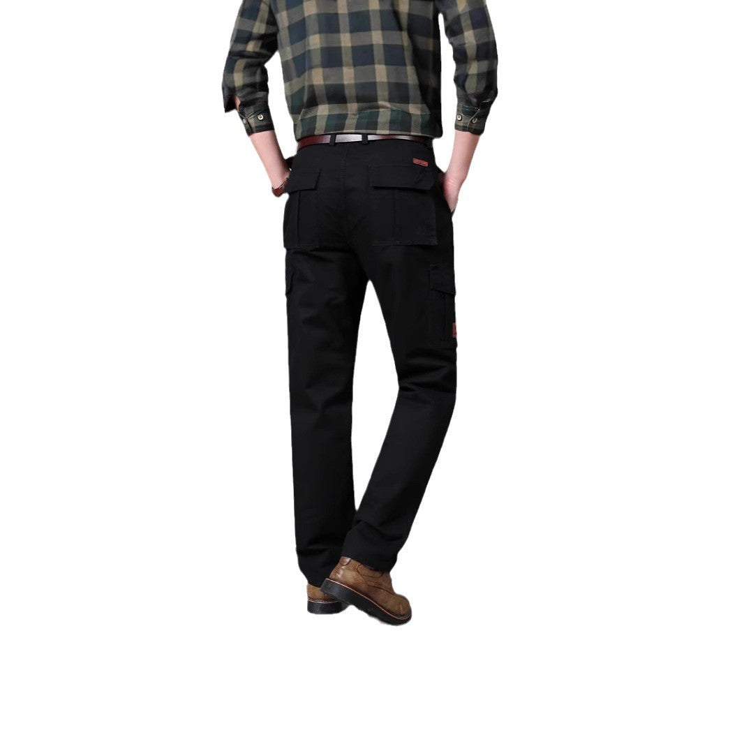 Herren Cargohose mit mehrfachen Klappentaschen und robustem Baumwollmix Nord Taschen