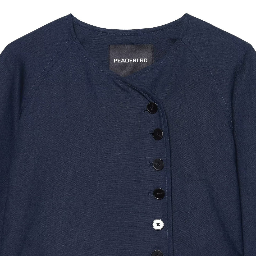 Damen Weite Bundfaltenhose mit hoher Taille und eleganten Bügelfalten Nord Taschen