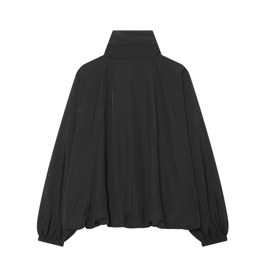 Damen Leichte wattierte Windjacke mit Stehkragen und Polka‑Dot‑Print Nord Taschen