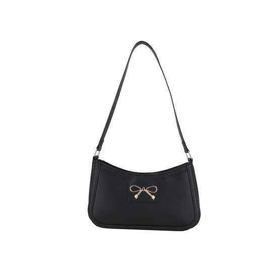 Damen elegante Umhängetasche mit dekorativem Schleifendetail Nord Taschen