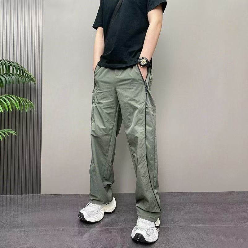 Herren Sportliche Freizeithose mit Reißverschluss und Seitentaschen Nord Taschen