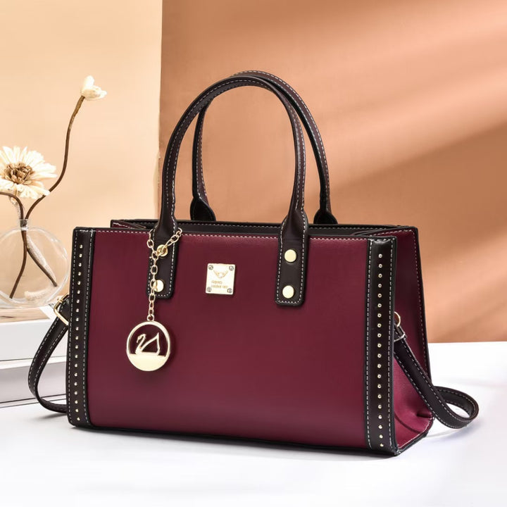 Damen Handtasche mit stilvollem Design und abnehmbarem Schulterriemen Nord Taschen