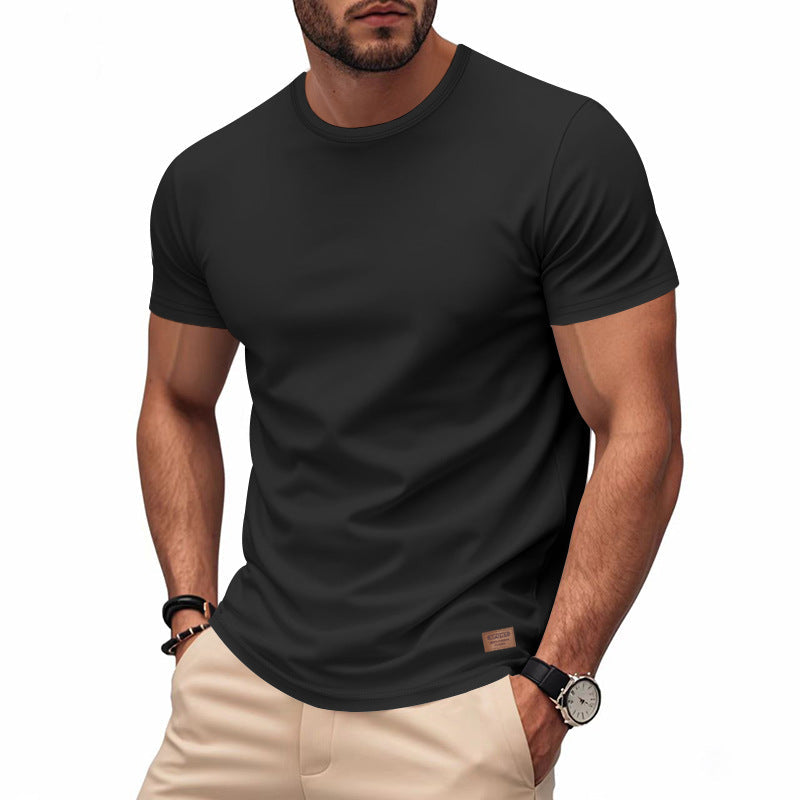 Herren Sport-T-Shirt aus atmungsaktivem Material mit feuchtigkeitsregulierendem Effekt
