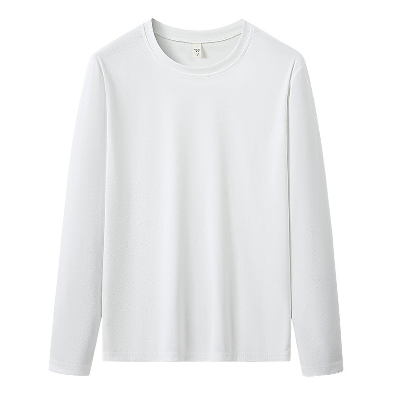 Herren Langärmeliges Rundhals-Basicsweatshirt aus weichem Baumwollmix Nord Taschen