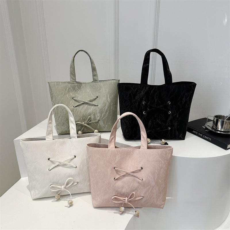 Damen modische Einkaufstasche mit kreativen Verschlussdetails Nord Taschen