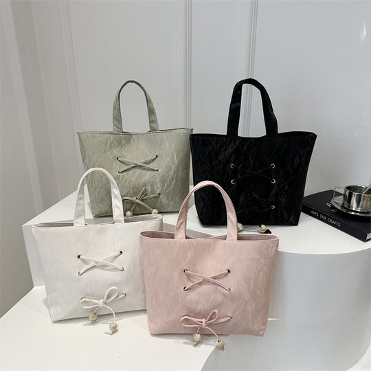 Damen modische Einkaufstasche mit kreativen Verschlussdetails Nord Taschen