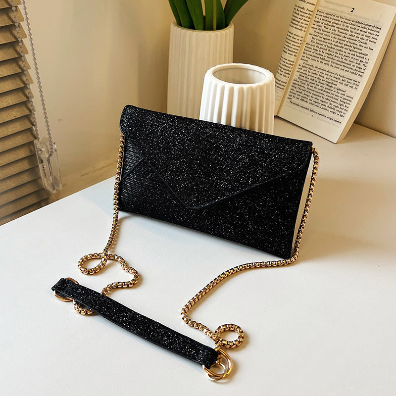 Damen elegante Clutch mit funkelndem Design Nord Taschen