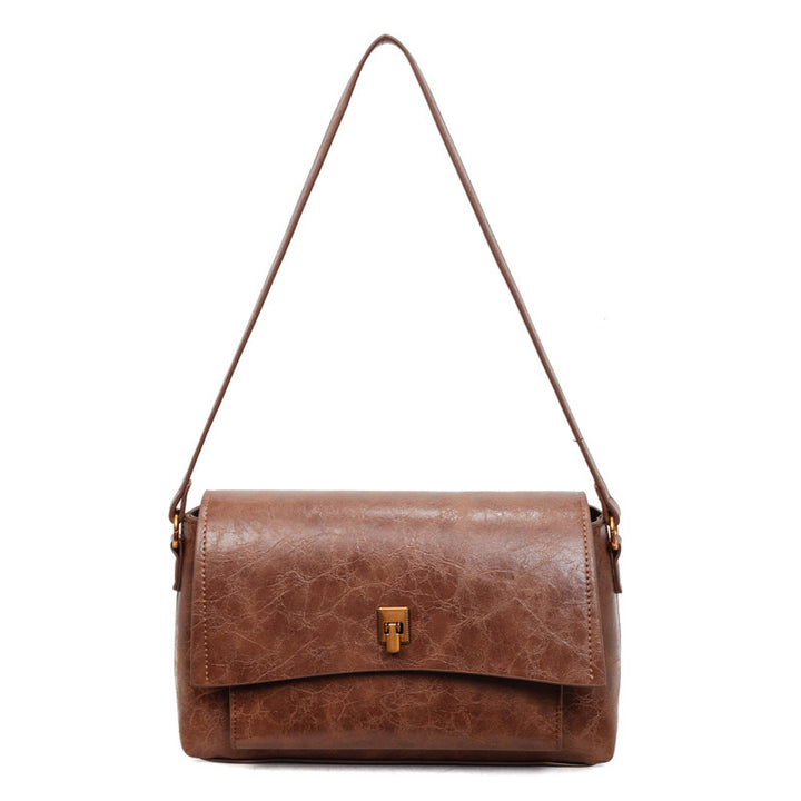 Damen elegante Umhängetasche mit strukturiertem Leder Nord Taschen