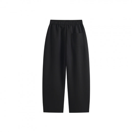 [Damen] Weite Highwaist-Loungehose mit Kordelzug, elastischem Bund und Seitentaschen Nord Taschen