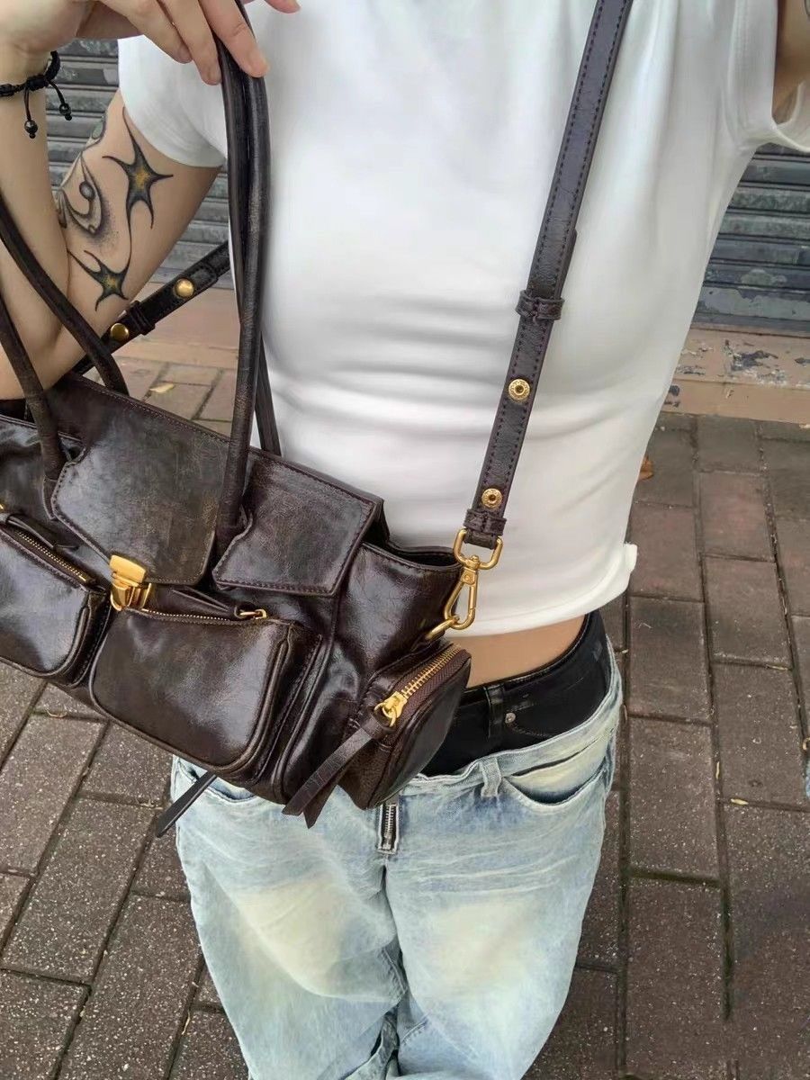 Nord Taschen | Retro Style Leather Handbag