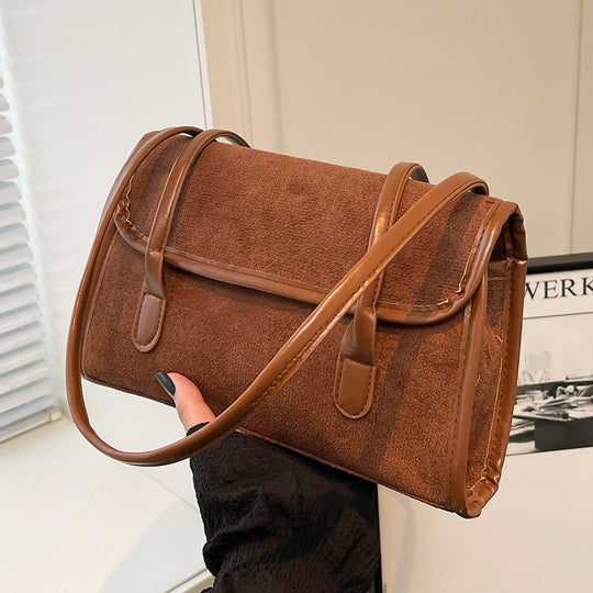 Damen modische Umhängetasche aus strukturiertem Material Nord Taschen