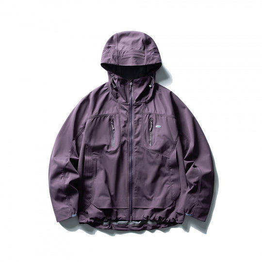Unisex Leichte Softshell-Outdoorjacke mit verstellbarer Kapuze, wasserabweisender Membran und ergonomischen Brusttaschen Nord Taschen