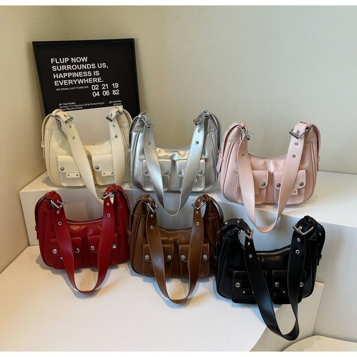 Damen Handtasche mit praktischen Fronttaschen Nord Taschen